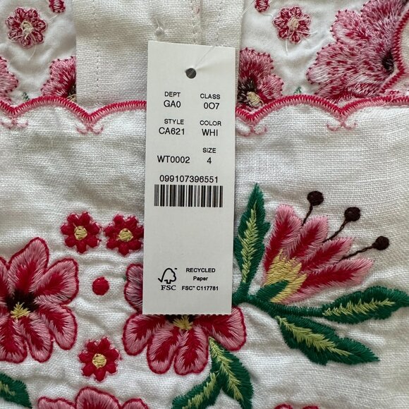 J.Crew Linen Top NWT - Picture 7 of 8